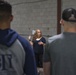 Barracks Marine volunteer for Baltimore Hunger Project