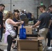 Barracks Marine volunteer for Baltimore Hunger Project