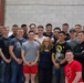 Barracks Marine volunteer for Baltimore Hunger Project