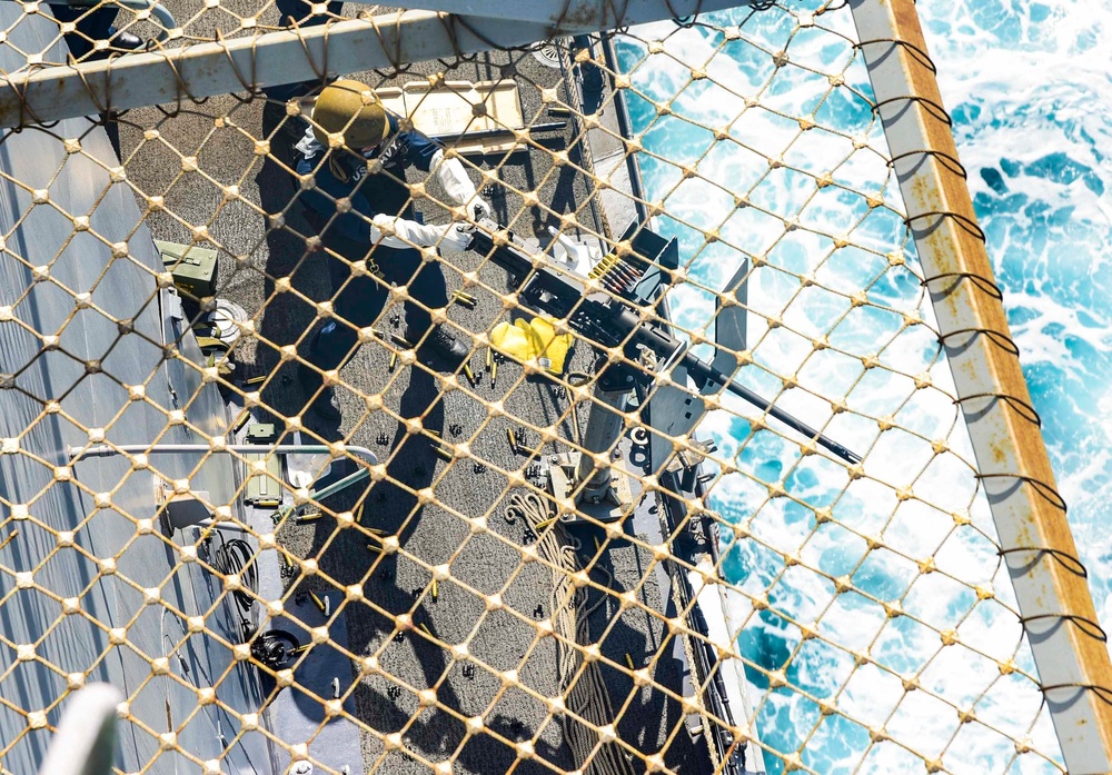 USS John P. Murtha (LPD 26) Live Fire Exercise