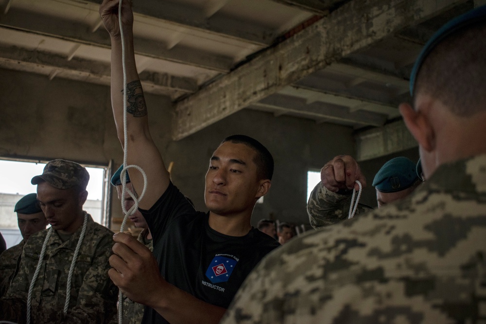 U.S. Marines teach CRRC basics