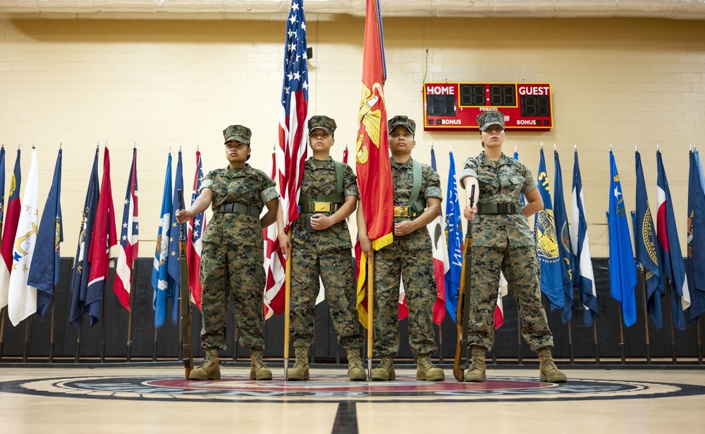 Headquarters &amp; Service Battalion Change of Command Ceremony