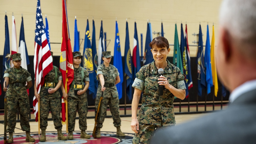 Headquarters &amp; Service Battalion Change of Command Ceremony