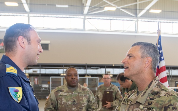 Romania's 86th Air Base personnel visit Alabama