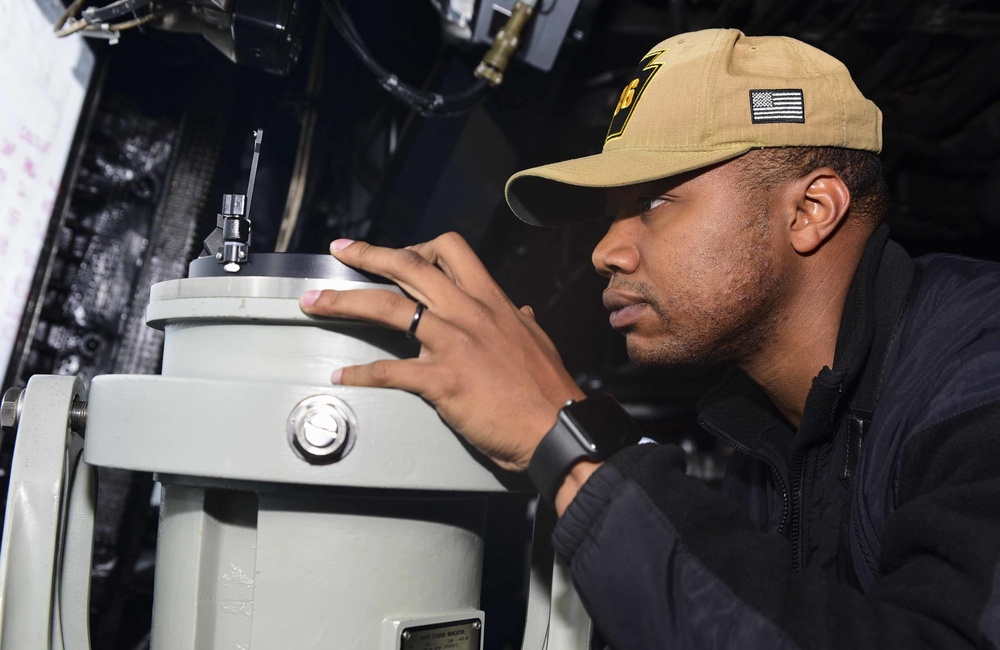 USS John P. Murtha (LPD 26) Replenishment-At-Sea