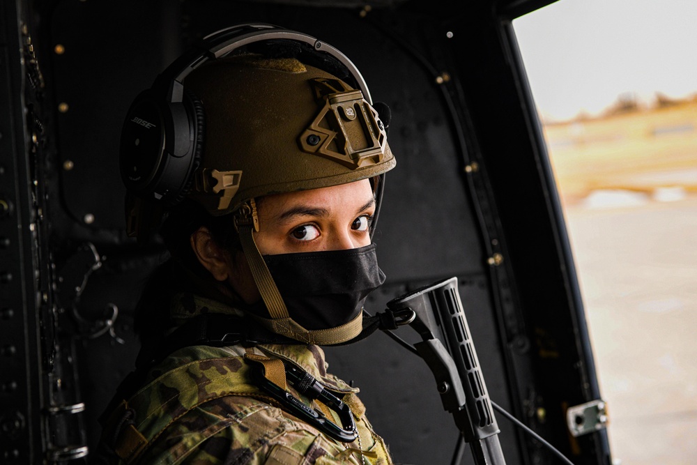 International Women's Day, All-Female Helicopter Crew