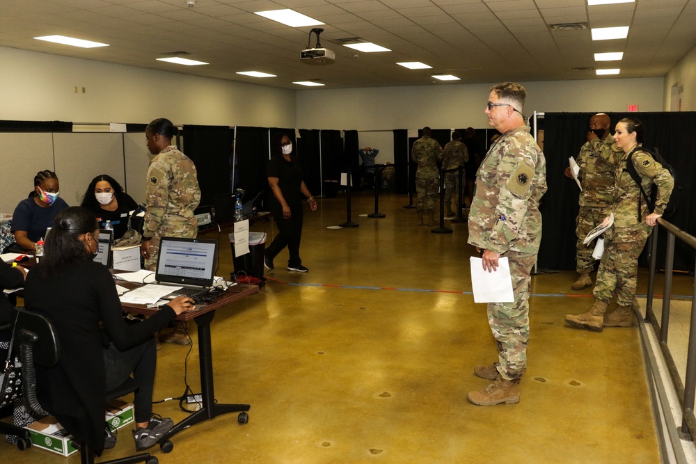 Georgia National Guardsmen attends statewide Soldier Readiness Processing