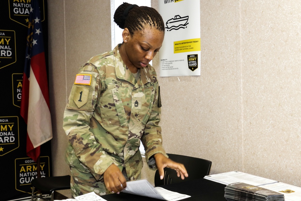 Georgia National Guardsmen attends statewide Soldier Readiness Processing