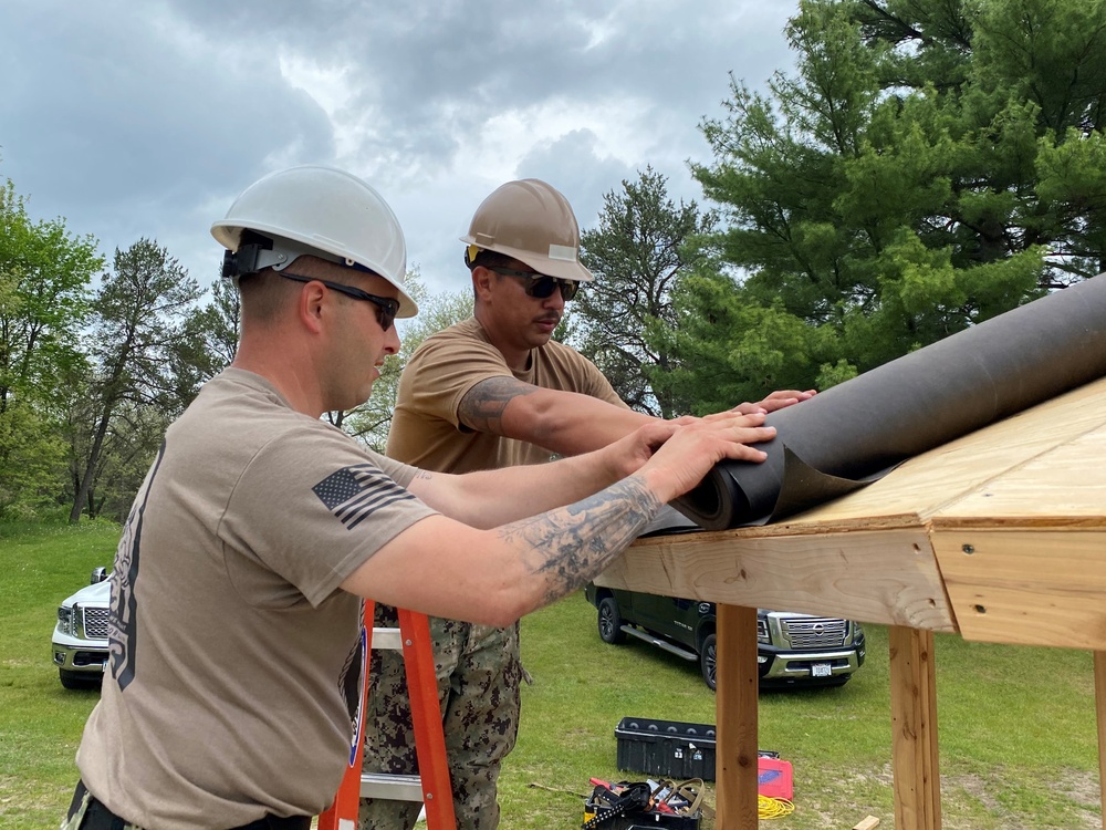 Navy Seabees Help Fort McCoy Cut Construction Costs