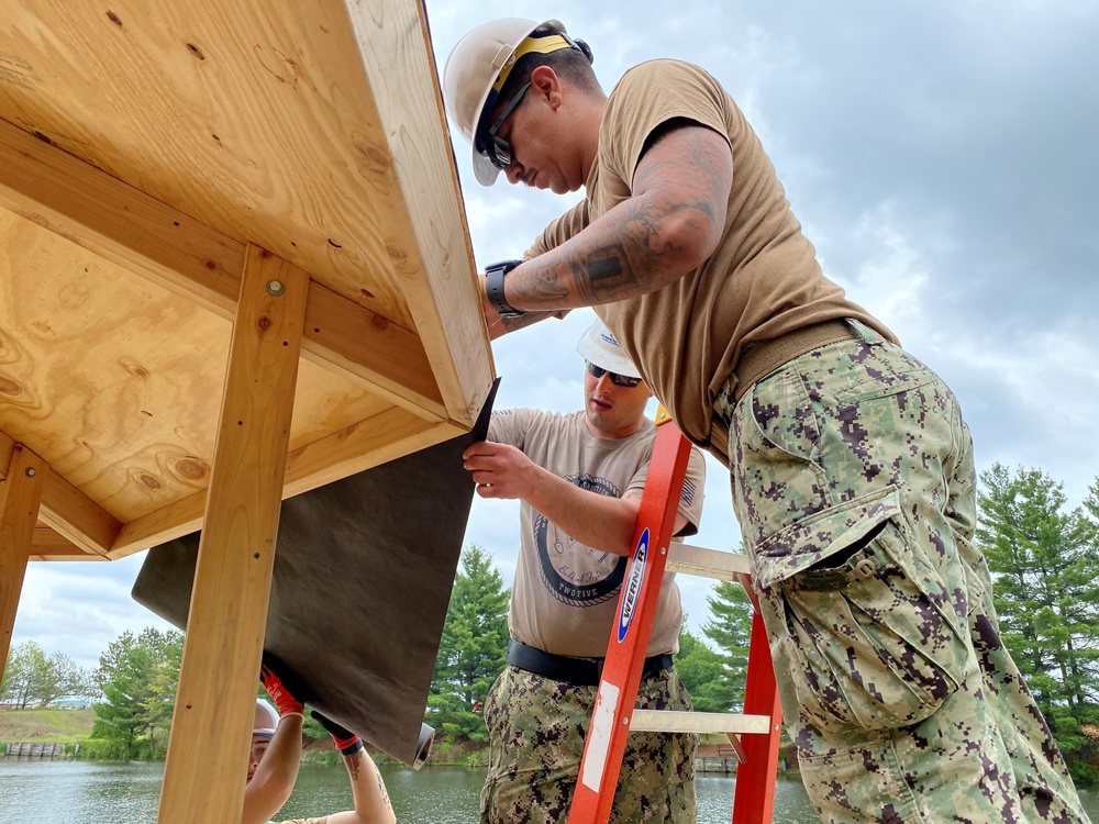 Navy Seabees Help Fort McCoy Cut Construction Costs