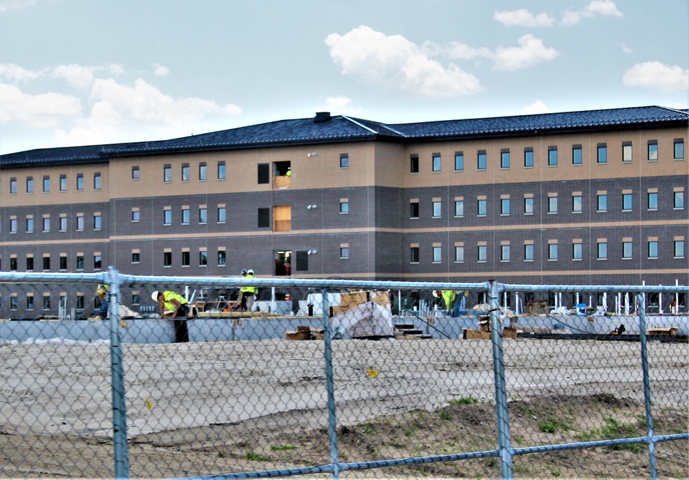 Work on second barracks construction project continues at Fort McCoy