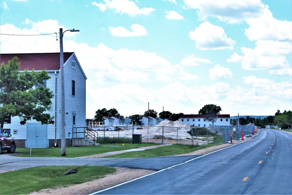 Work on second barracks construction project continues at Fort McCoy