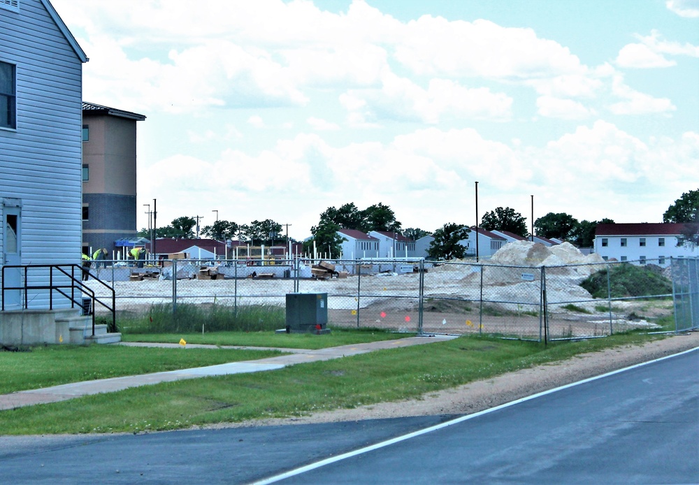 Work on second barracks construction project continues at Fort McCoy