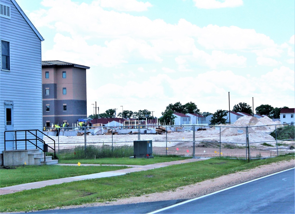 Work on second barracks construction project continues at Fort McCoy