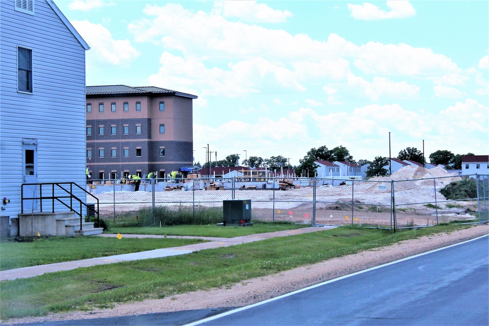 Work on second barracks construction project continues at Fort McCoy