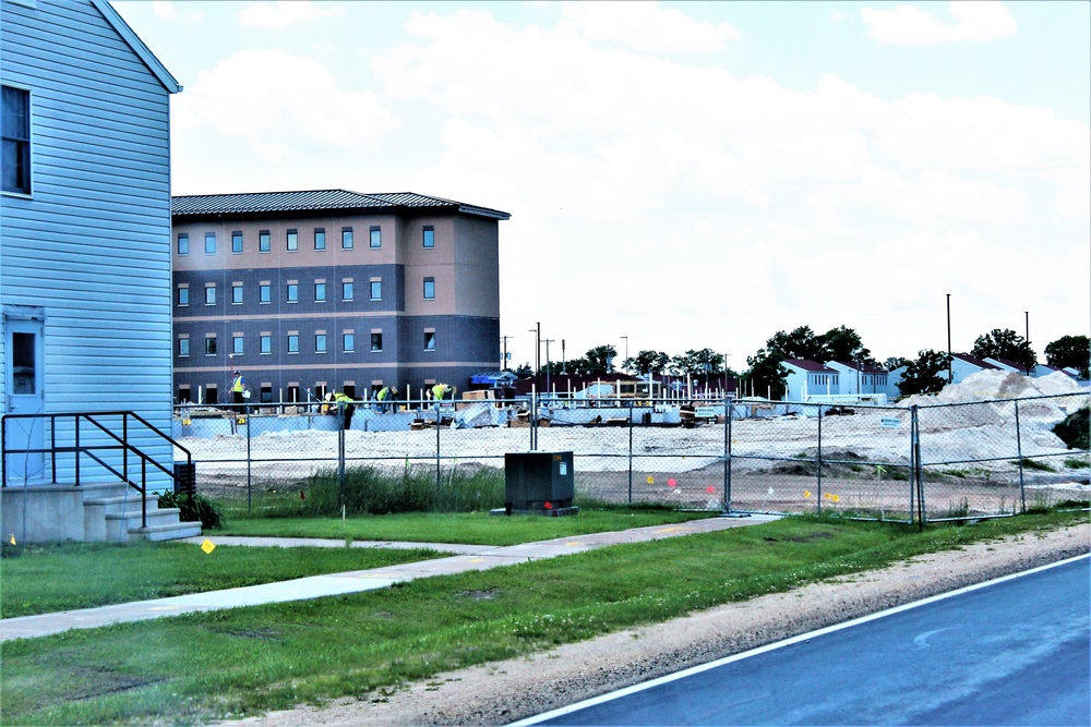 Work on second barracks construction project continues at Fort McCoy