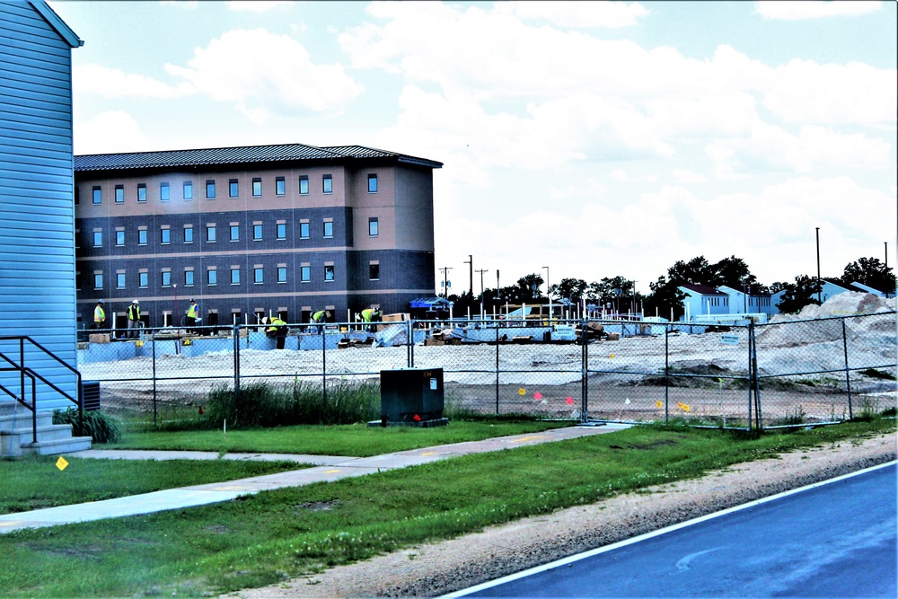 Work on second barracks construction project continues at Fort McCoy