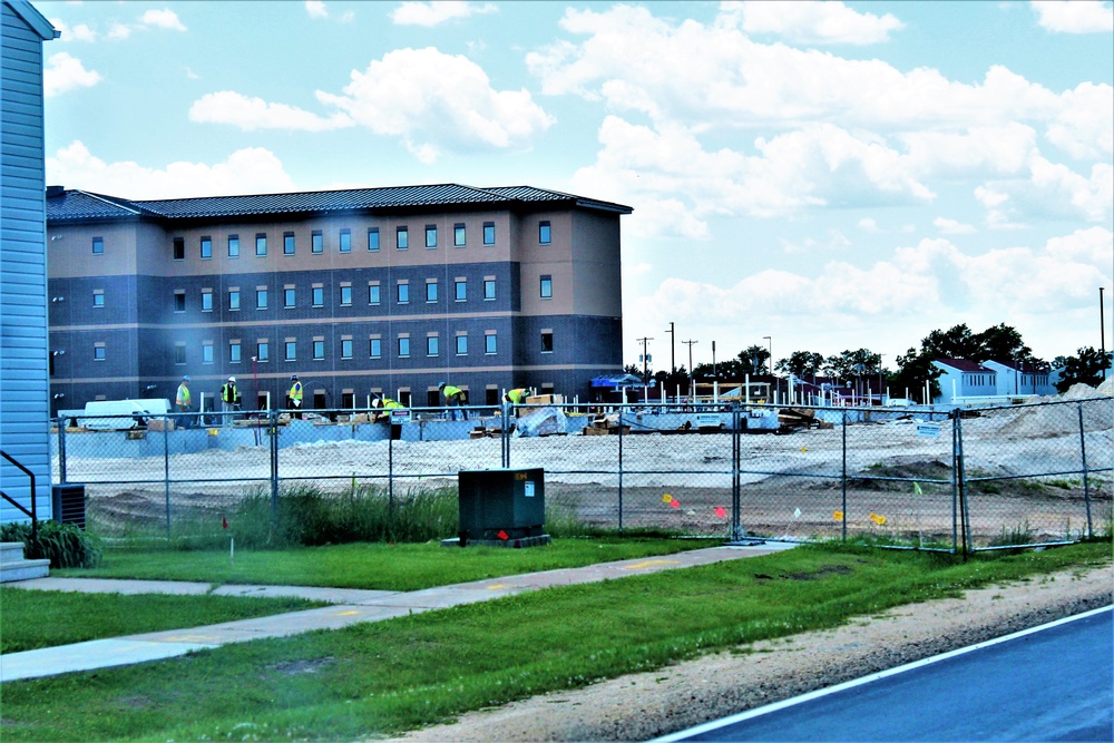 Work on second barracks construction project continues at Fort McCoy