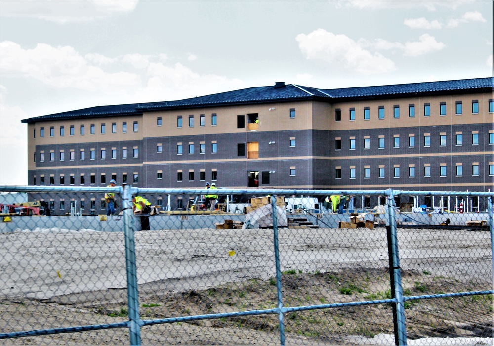 Work on second barracks construction project continues at Fort McCoy