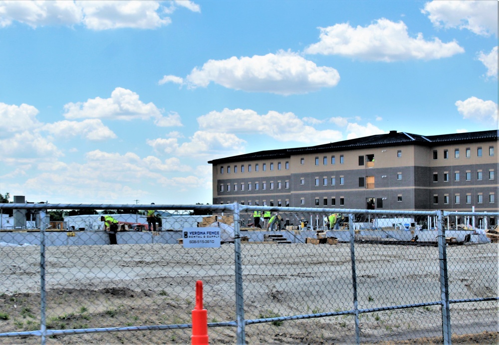 Work on second barracks construction project continues at Fort McCoy