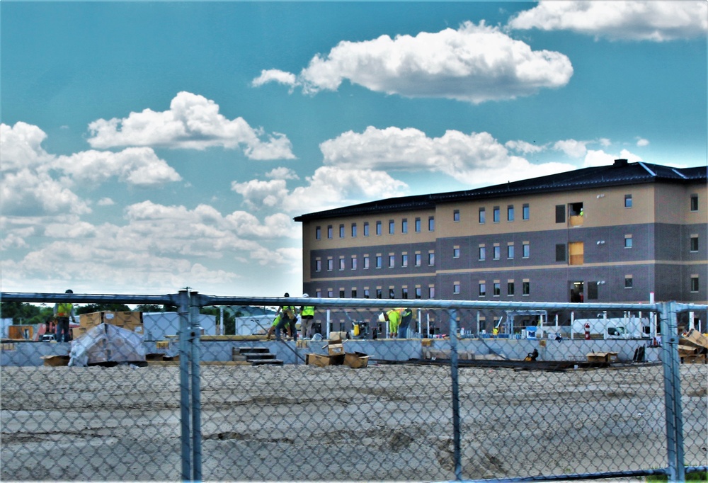 Work on second barracks construction project continues at Fort McCoy