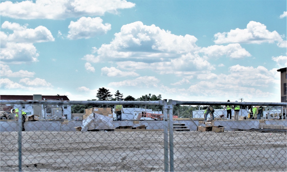 Work on second barracks construction project continues at Fort McCoy