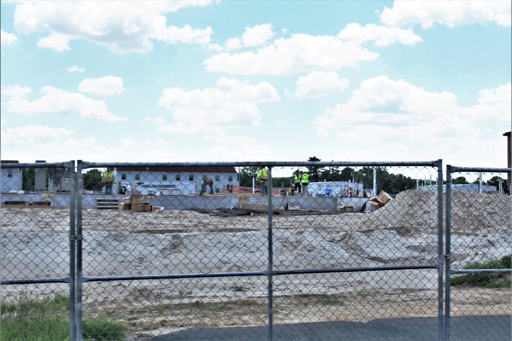 Work on second barracks construction project continues at Fort McCoy