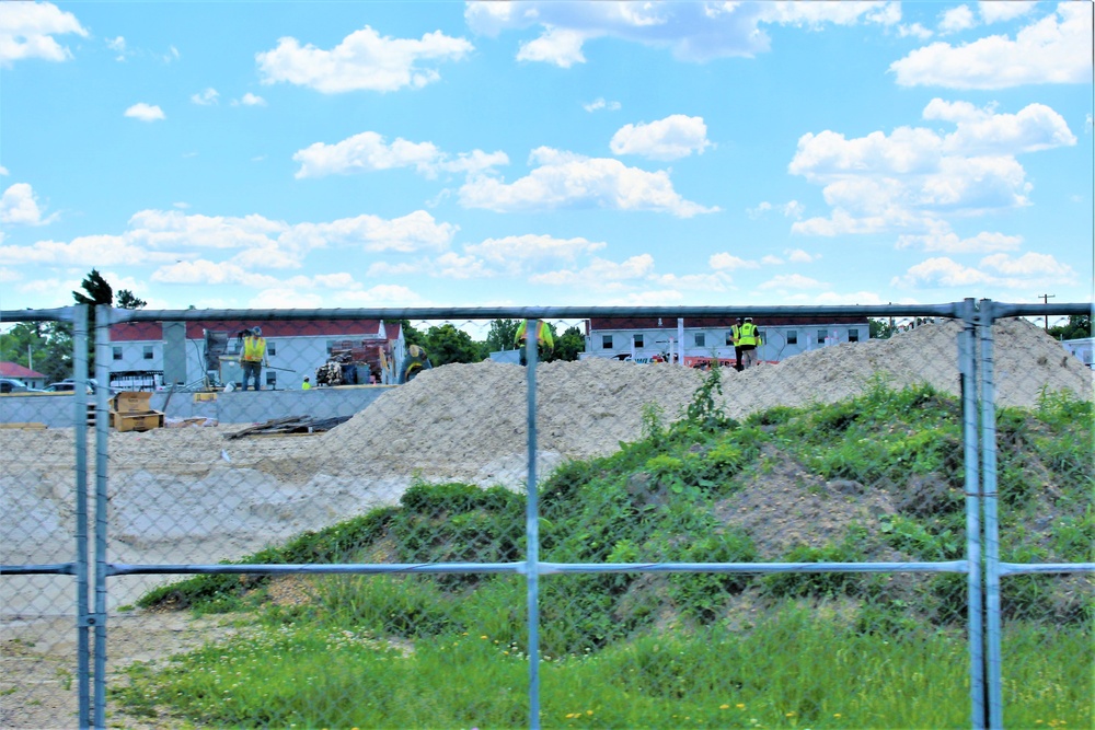 Work on second barracks construction project continues at Fort McCoy