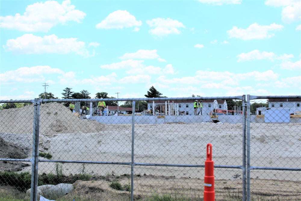 Work on second barracks construction project continues at Fort McCoy