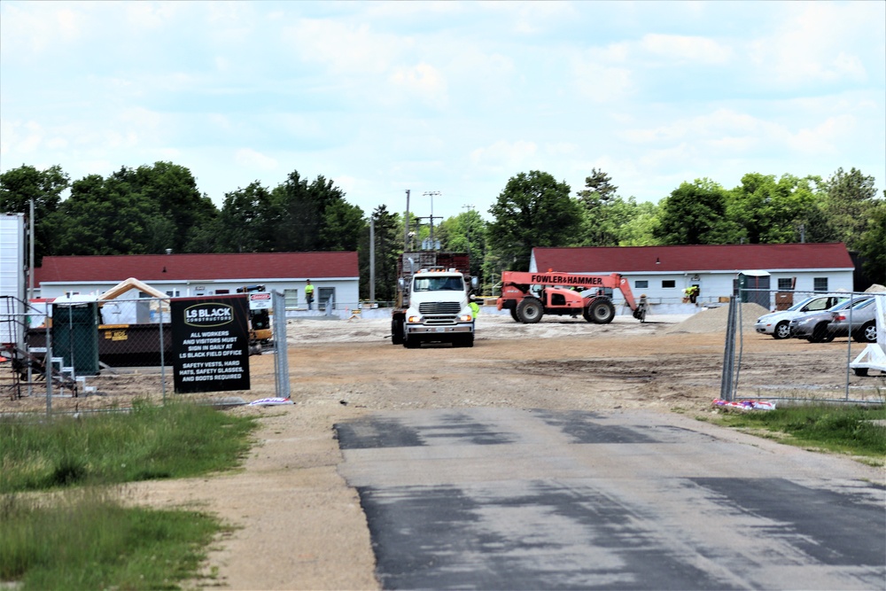 Work on second barracks construction project continues at Fort McCoy