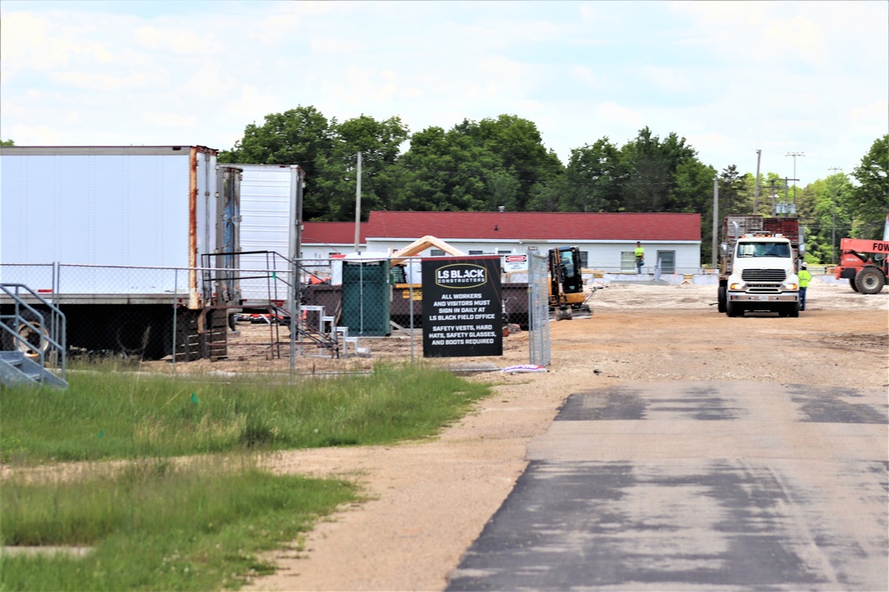 Work on second barracks construction project continues at Fort McCoy