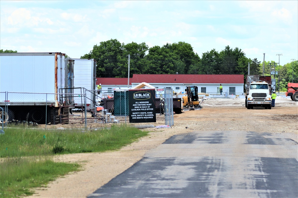 Work on second barracks construction project continues at Fort McCoy