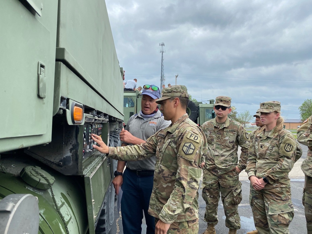 Soldiers Conduct Firefighter Training at Fort McCoy