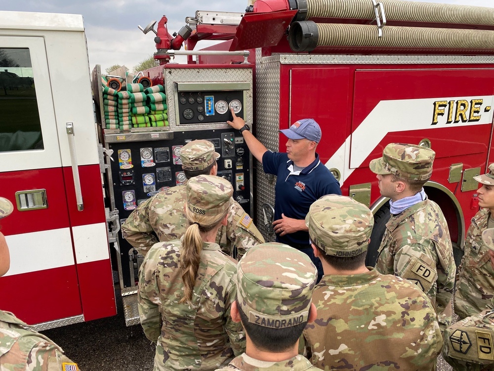 Soldiers Conduct Firefighter Training at Fort McCoy