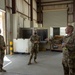 Command Sgt. Maj. Michael Perry visits Soldiers of the Joint Military Mail Terminal