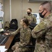 Command Sgt. Maj. Michael Perry visits Soldiers of the Joint Military Mail Terminal