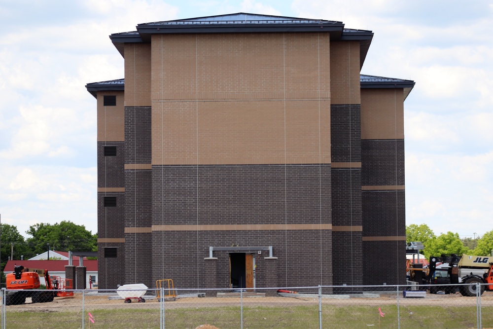 Completion of fiscal ‘19-funded transient training barracks project continues closer to completion at Fort McCoy