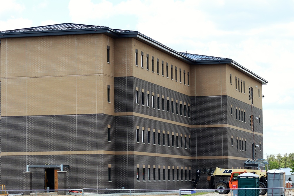 Completion of fiscal ‘19-funded transient training barracks project continues closer to completion at Fort McCoy