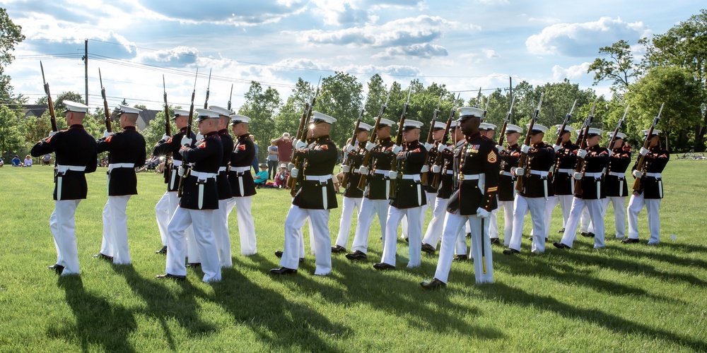 The Silent Drill Platoon Tours Michigan and Ohio