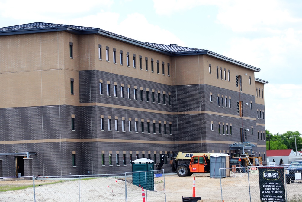 Completion of fiscal ‘19-funded transient training barracks project continues closer to completion at Fort McCoy