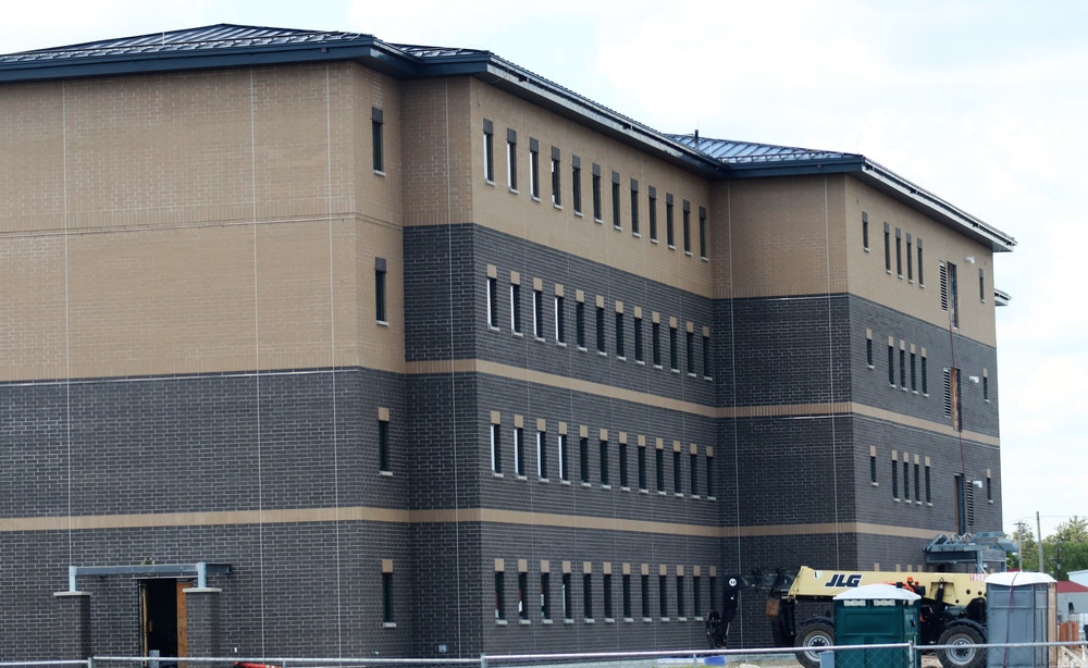 Completion of fiscal ‘19-funded transient training barracks project continues closer to completion at Fort McCoy