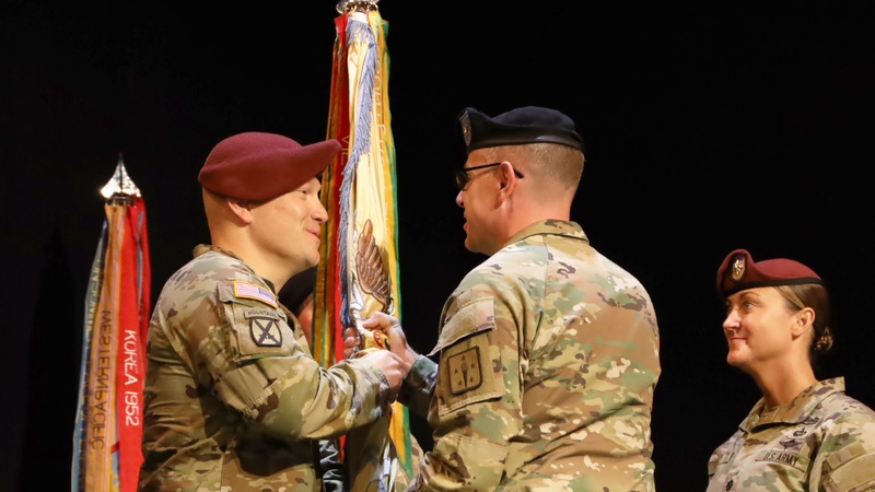 Trost takes command of 262nd Quartermaster Battalion