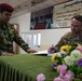 Members of the Combined Joint Task Force meet with the all female Yazidi Company