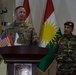 Members of the Combined Joint Task Force meet with the all female Yazidi Company