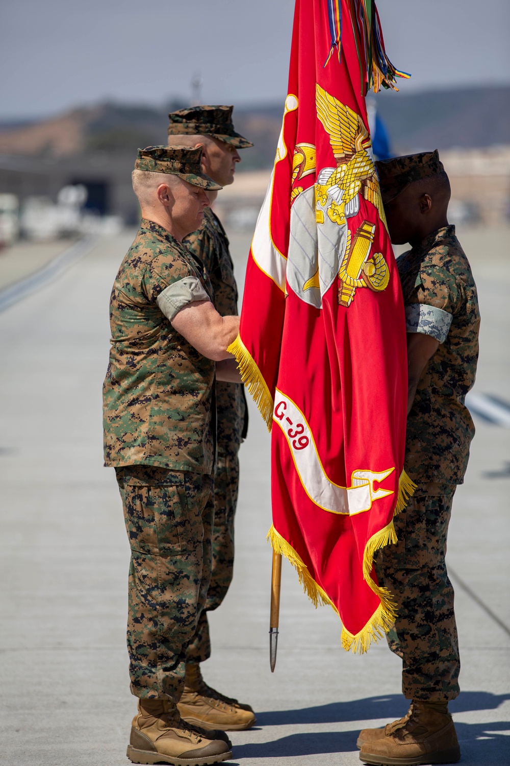 HMLA-267 Change of Command