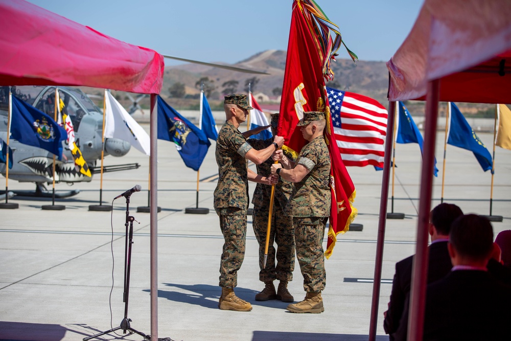 HMLA-267 Change of Command