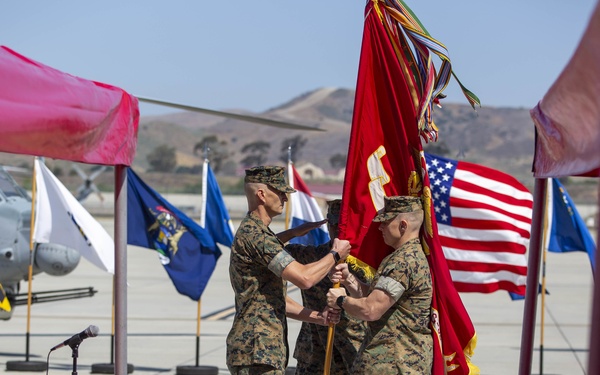 HMLA-267 Change of Command