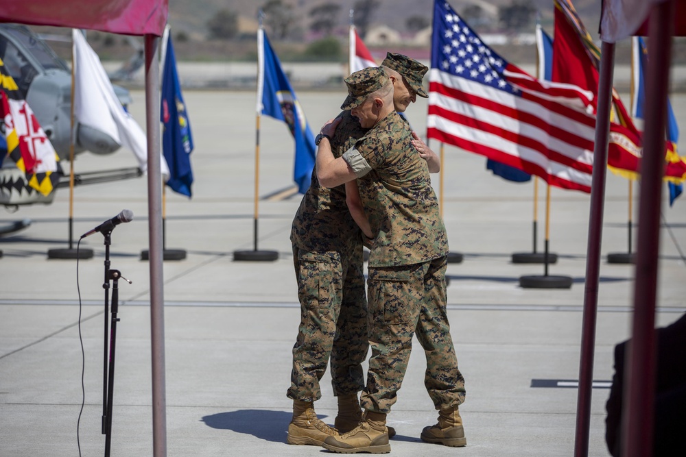 HMLA-267 Change of Command