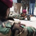 Members of the Combined Joint Task Force meet with the all female Yazidi Company