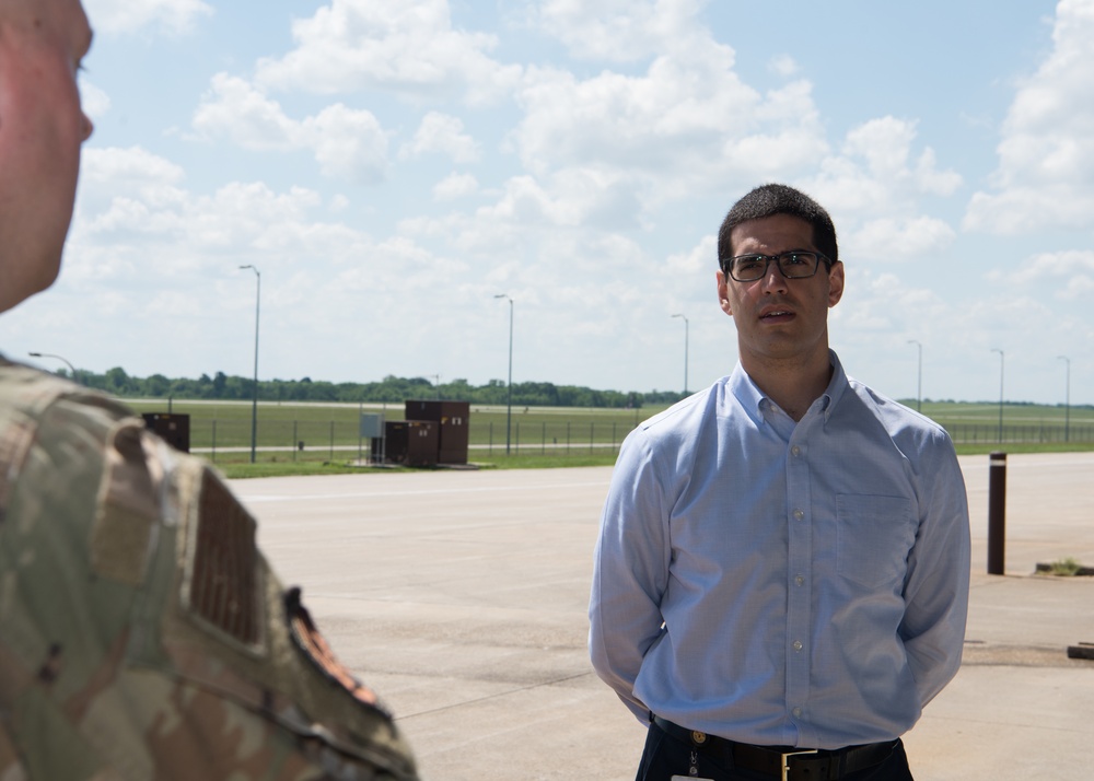 Missouri Senator Josh Hawley’s National Security Team visits Whiteman AFB, tours B-2 Spirit